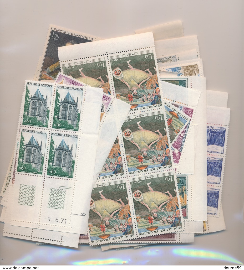 CA-164: FRANCE: Lot Timbres** De 1972/71 Pour 46.74 Euros De Faciale  (75 Grammes) - Neufs