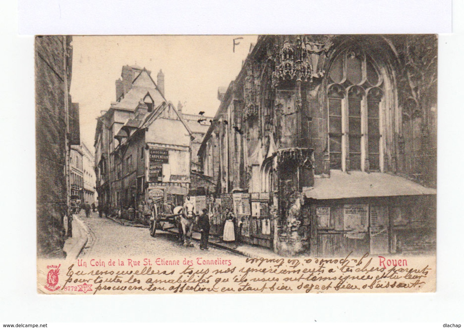 Rouen. Un Coin De La Rue Des Tonneliers. (3001) - Rouen