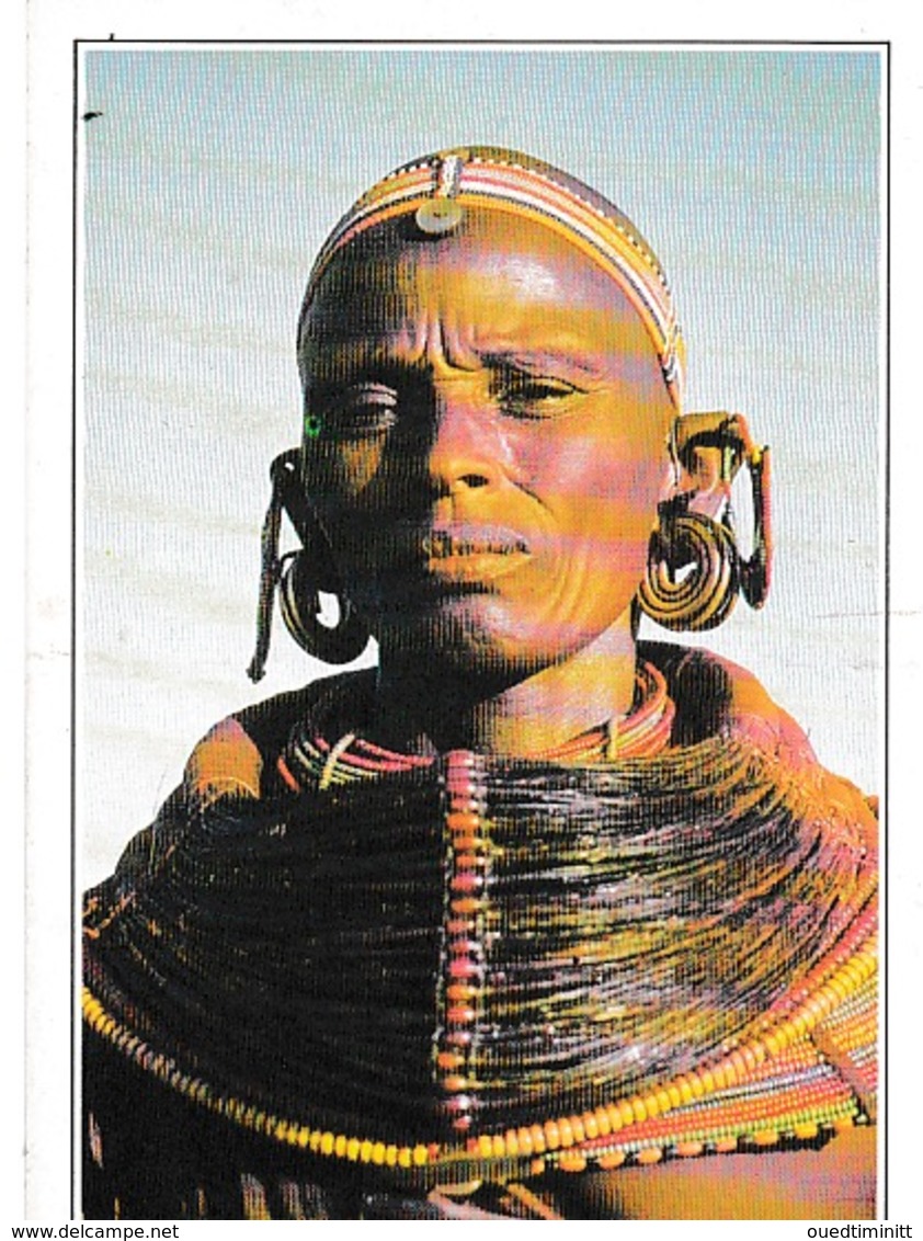 Kenya. Femme Samburu. - Kenia