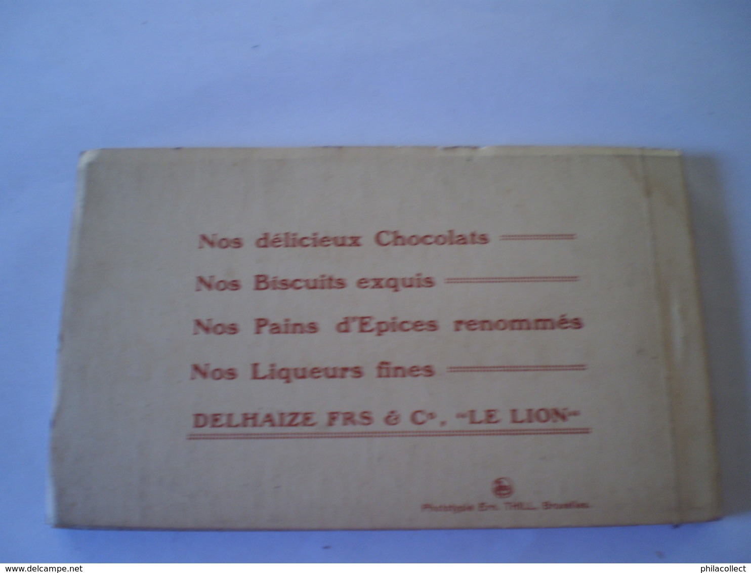 Province De Luxembourg (Belgique) // Carnet - Boekje Ed Delhaize Frs & Co - Le Lion // Complet 20 Cartes // Rare - Andere & Zonder Classificatie