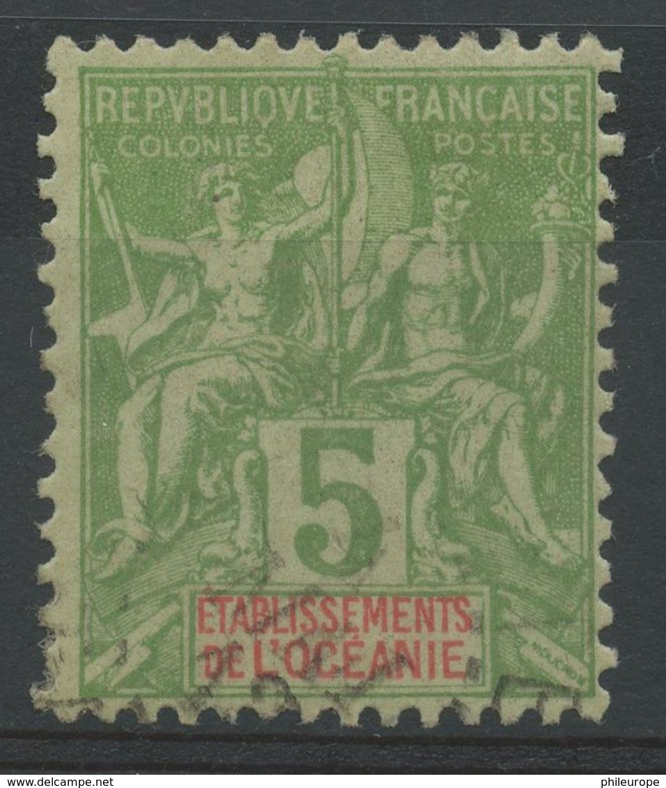 Oceanie (1900) N 14 (o) - Oblitérés