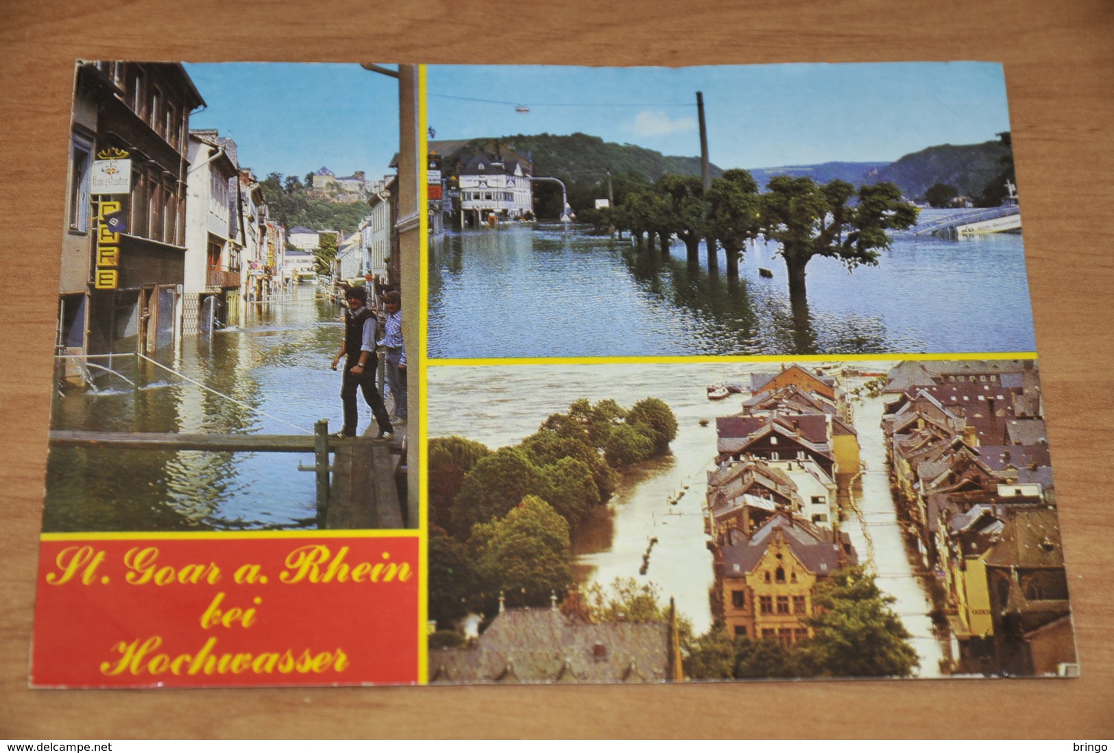 3535- St. Goar A. Rhein Bei , Hochwasser - St. Goar