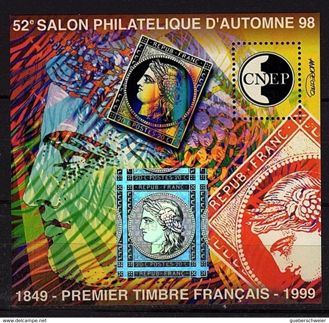 CNEP 28 - BLOC Salon Philatélique D'automne 1998 - CNEP