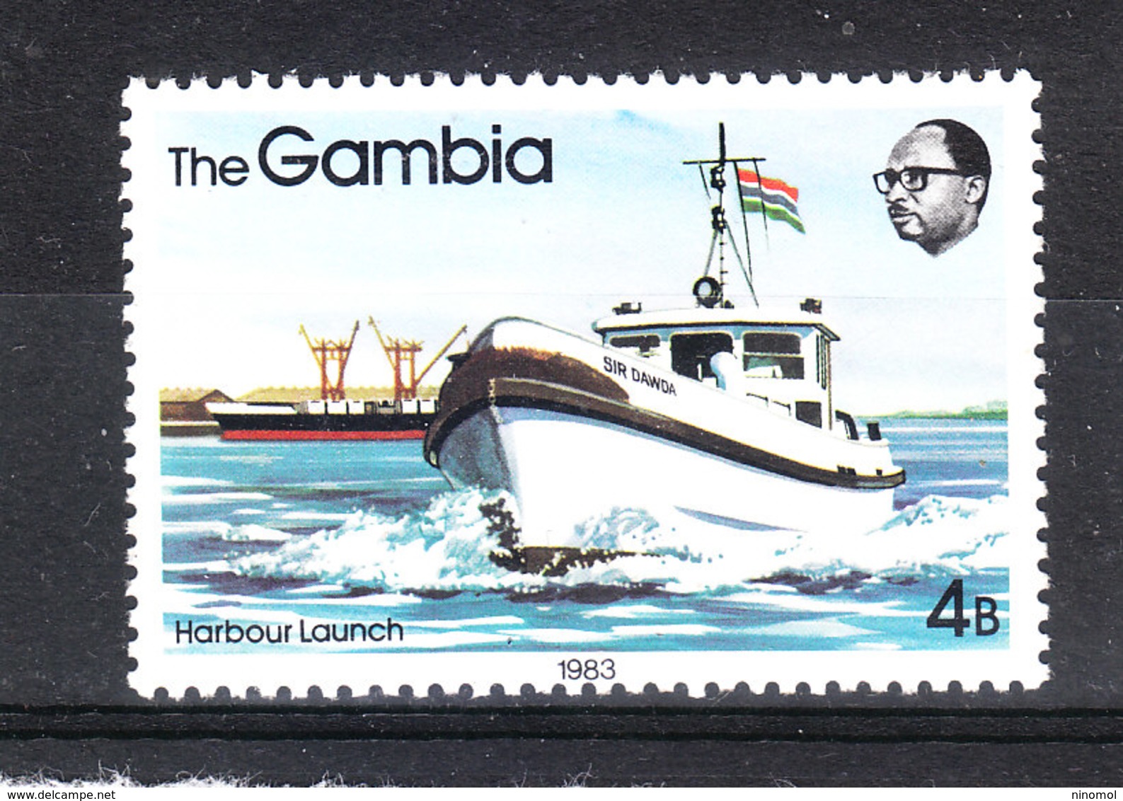Gambia - 1983. Motovedetta. Patrol Boat. MNH - Barche