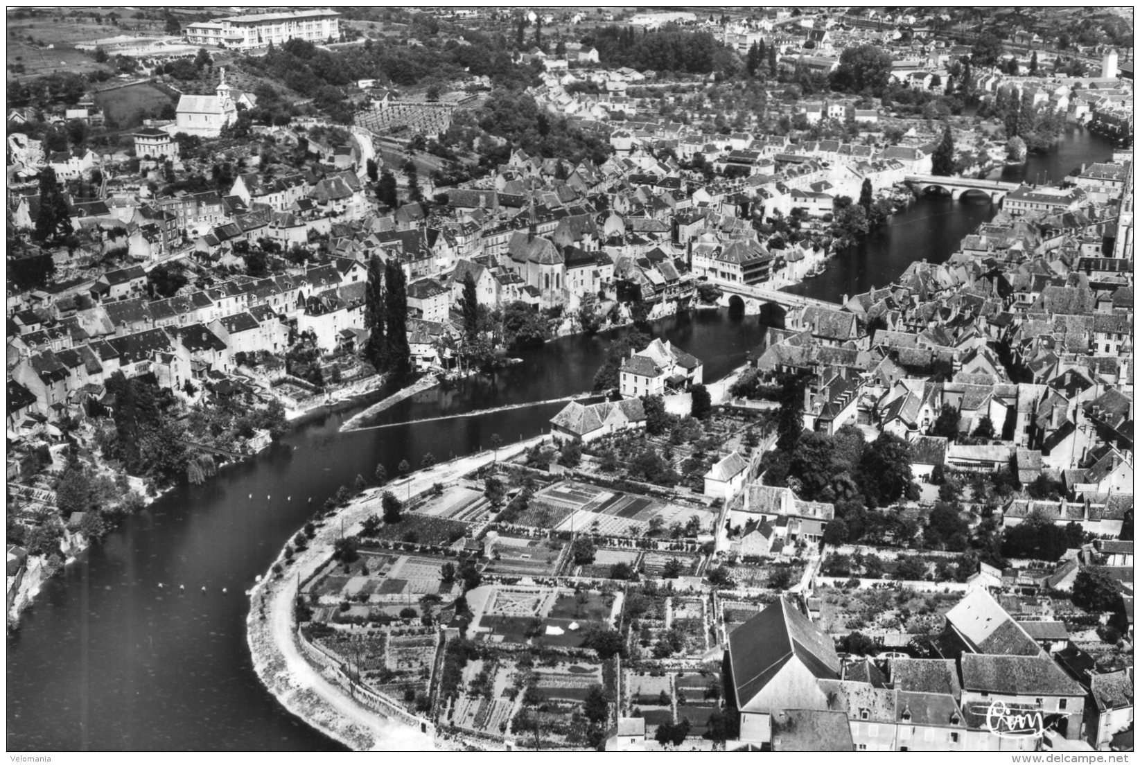 V15269 Cpsm 36 Argenton Sur Creuse  - Vue Aérienne - Sonstige & Ohne Zuordnung