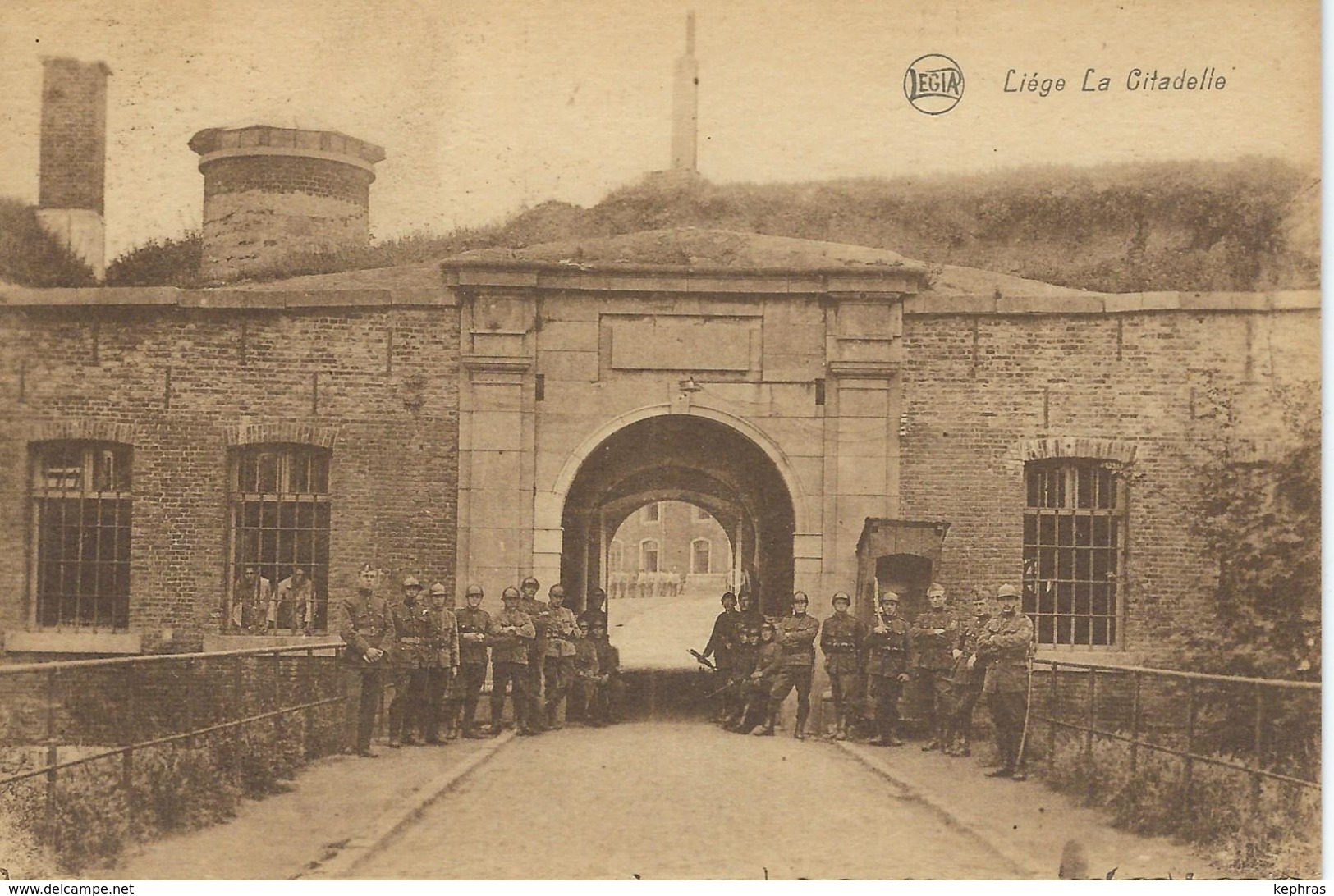 LIEGE : La Citadelle - CPA PEU COURANTE - Liege