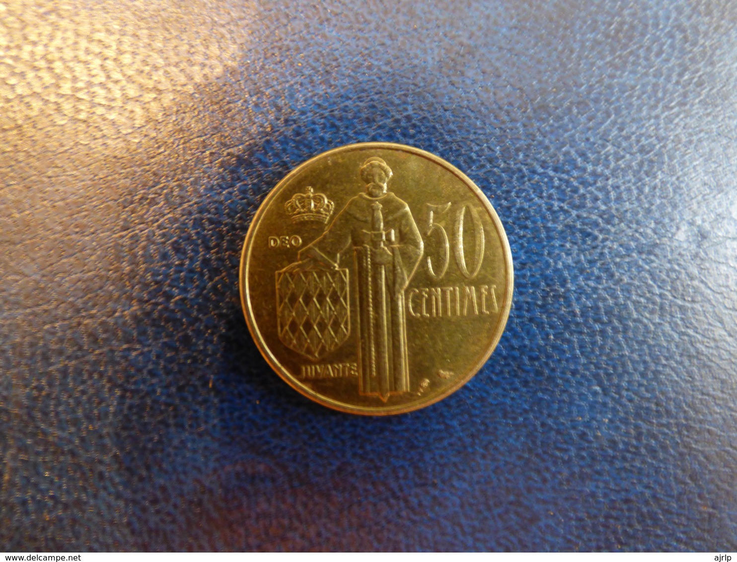 Rare 50 Centimes Monaco Rainier 1962 - 1960-2001 Nouveaux Francs