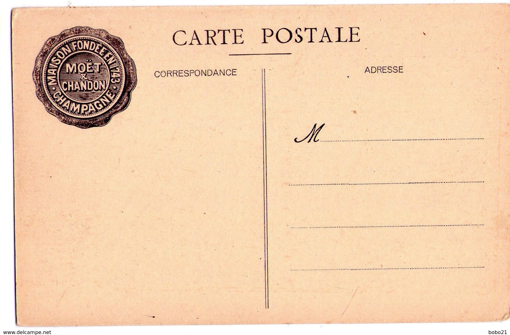 1891 - 11 Cp non circulées sur la Maison " Moët et Chandon " - Em. Choque imp. éd. à Epernay -