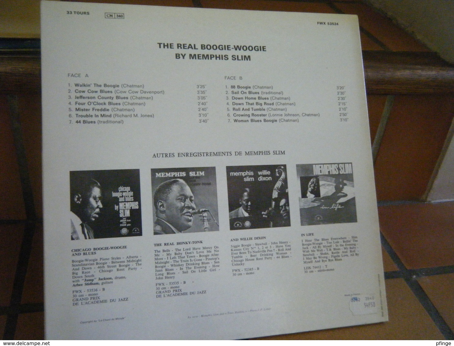 Memphis Slim - The Real Boogie-woogie - Jazz