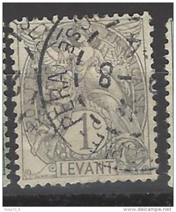 Francia - Levante - 1902 - Usato/used - Allegoria - Mi N. 8 - Usati