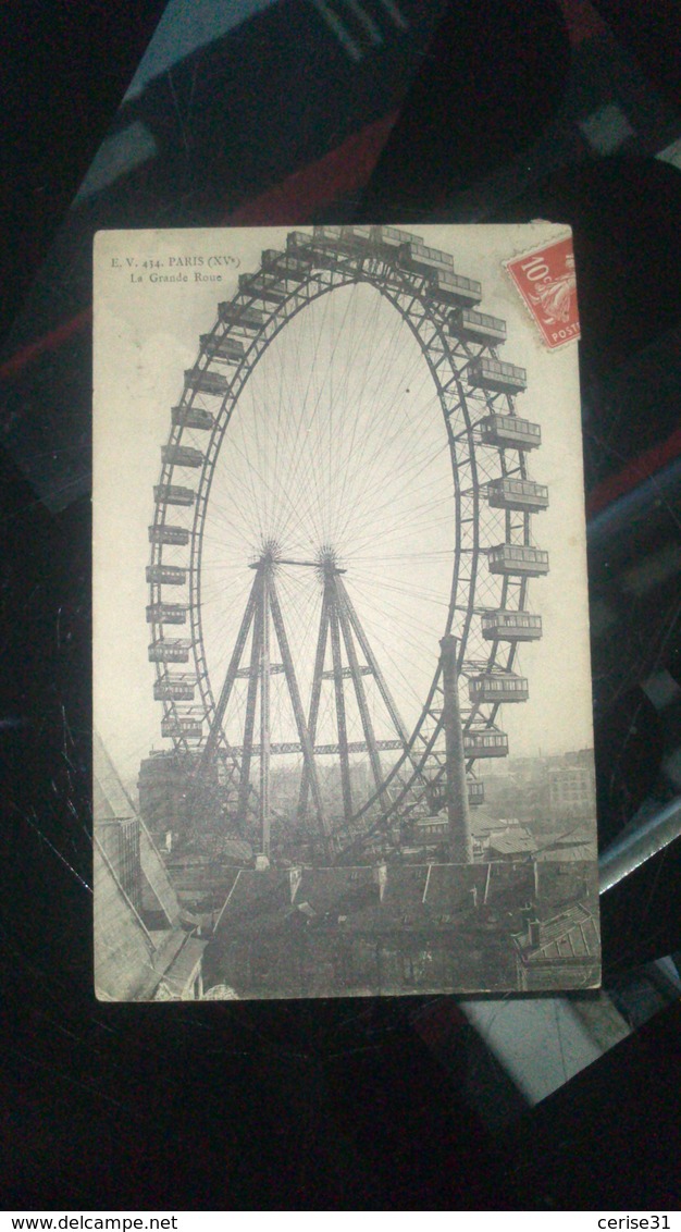 CPA - 434. PARIS - La Grande Roue - Autres Monuments, édifices