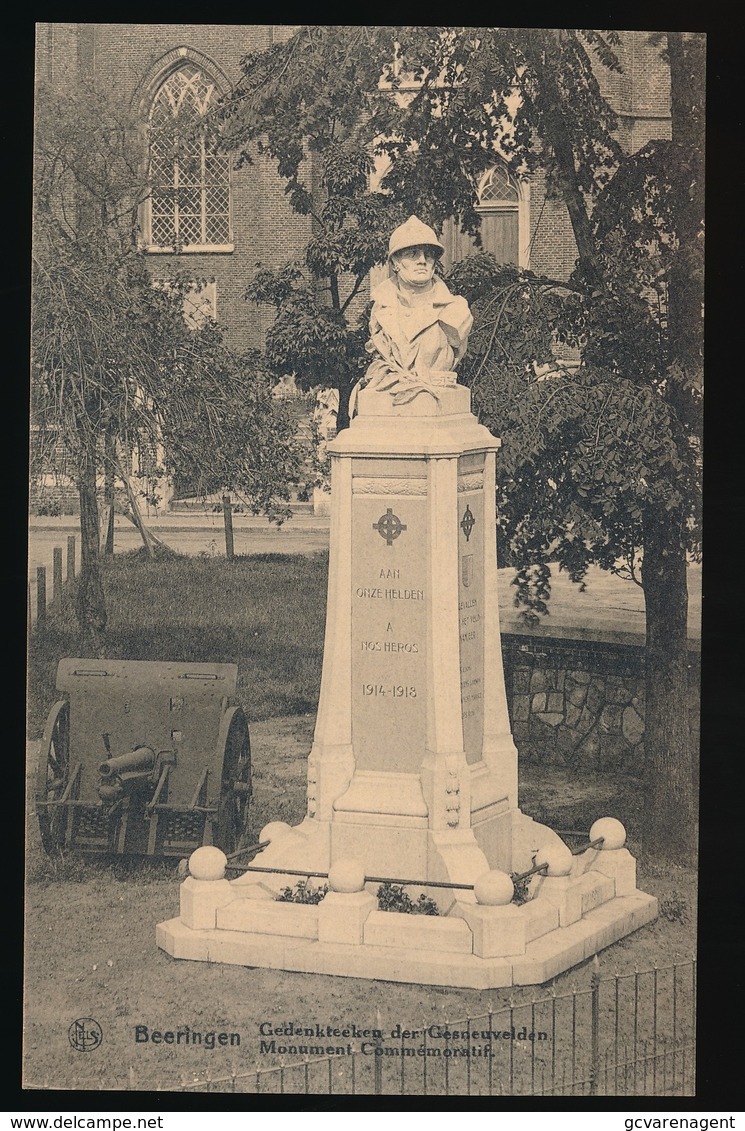 BERINGEN - MONUMENT COMMEMORATIF - Beringen