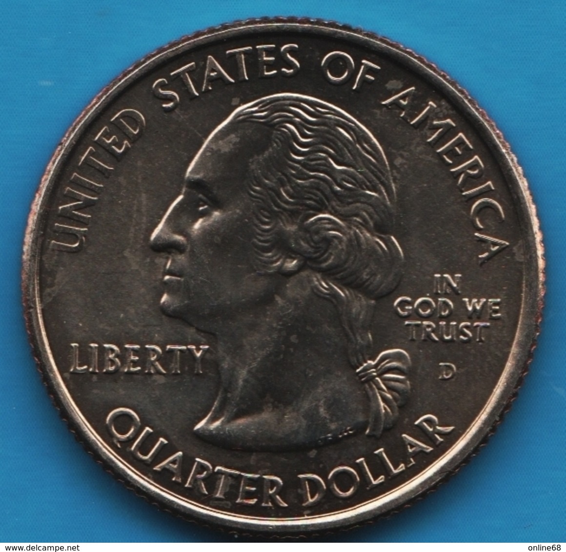 USA ¼ Dollar Washington Quarter 2006 D COLORADO KM# 384 - 1999-2009: State Quarters