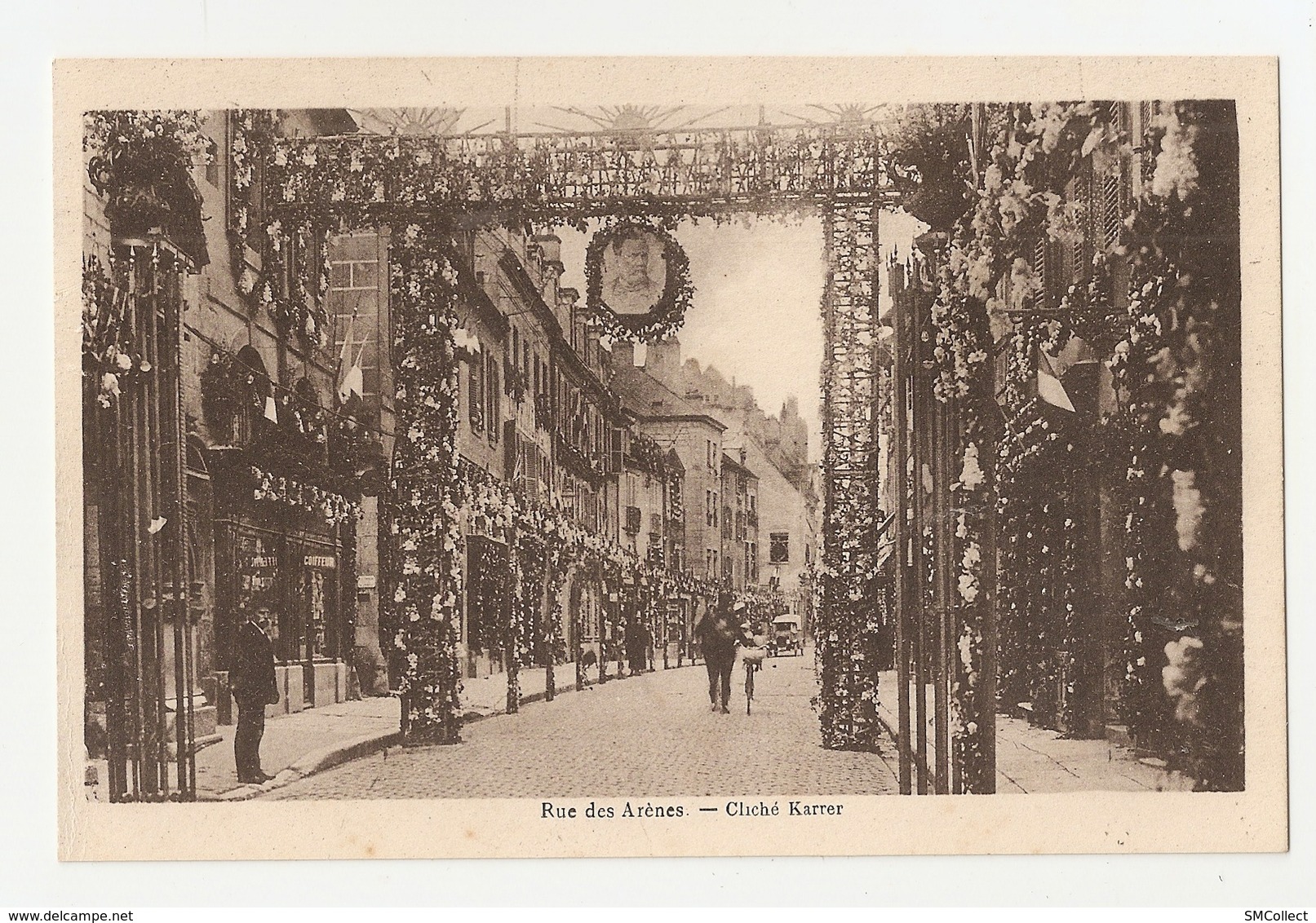 39 Dole. Fêtes Du Centenaire De Pasteur. Rue Des Arènes, Place Ancienne Poste, Quai Pasteur ... Lot De 7 Cartes (4204) - Dole