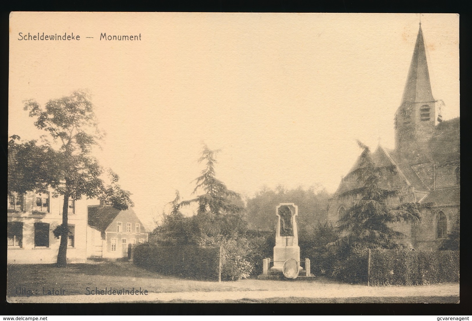 SCHELDEWINDEKE - MONUMENT - Oosterzele