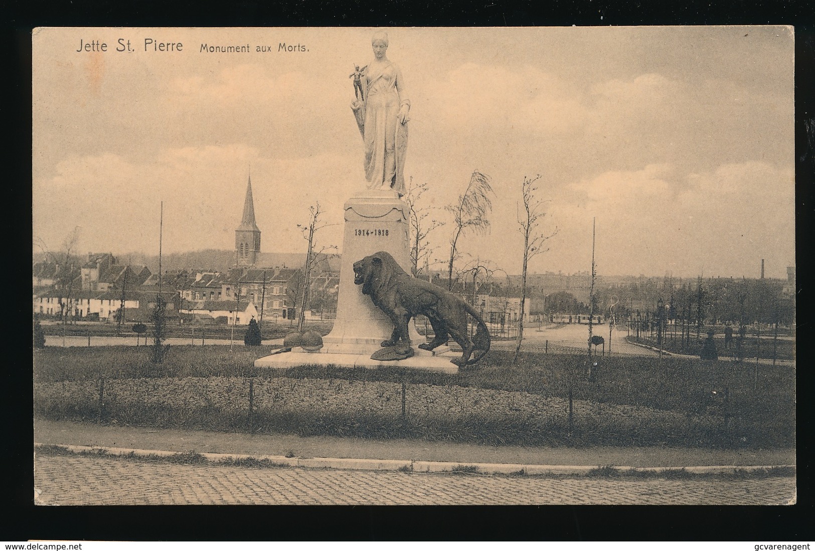 JETTE ST.PIERRE = MONUMENT AUX MORTS - Jette