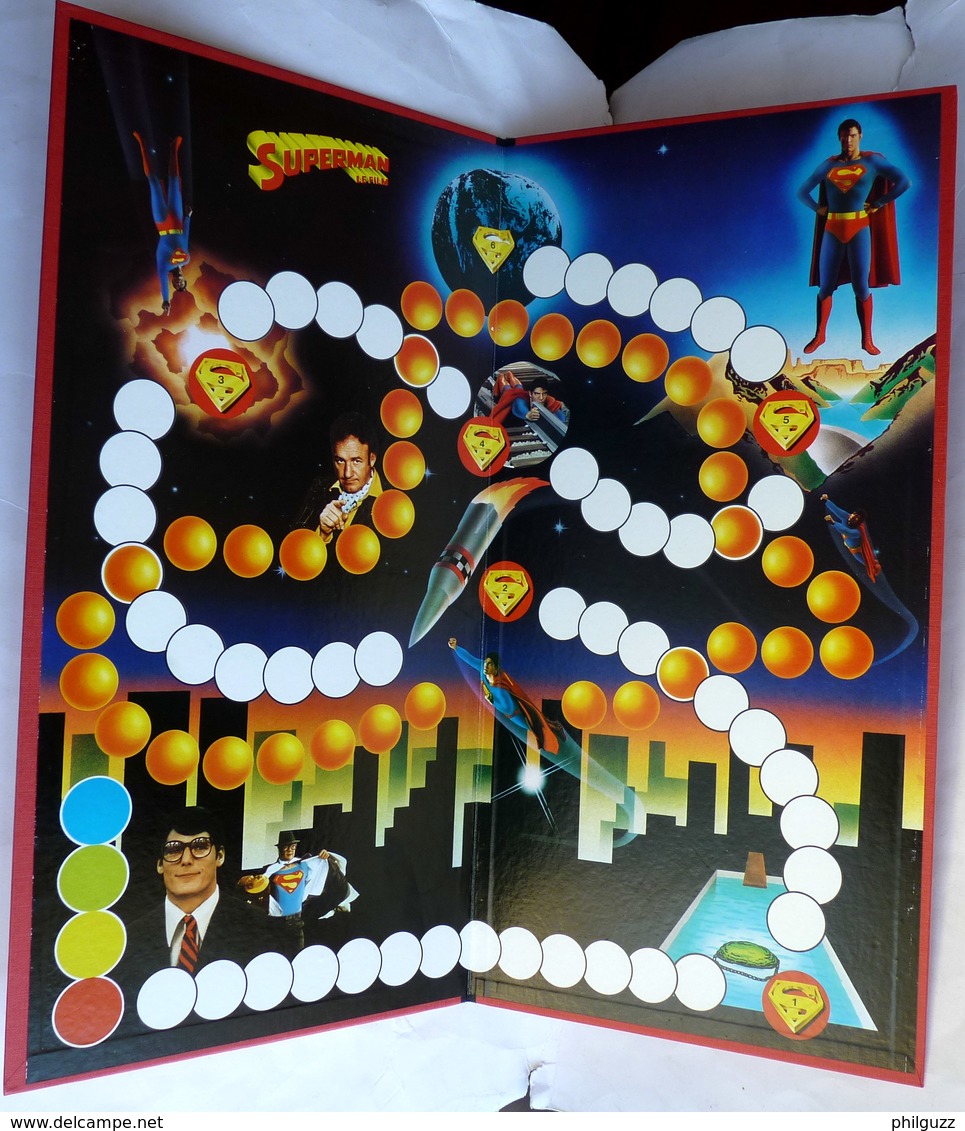 Boite JEU MIRO SUPERMAN LE FILM 1979 Complète - Autres & Non Classés