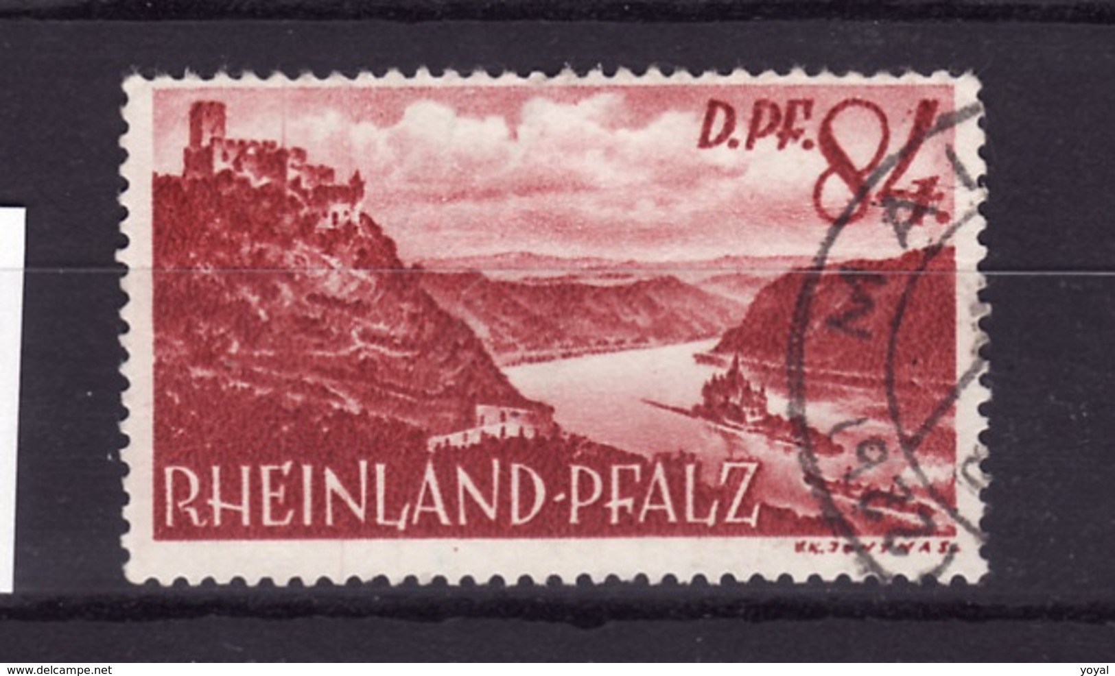 RHEINLAND 1948 N 28 Obli AC57 - Otros & Sin Clasificación