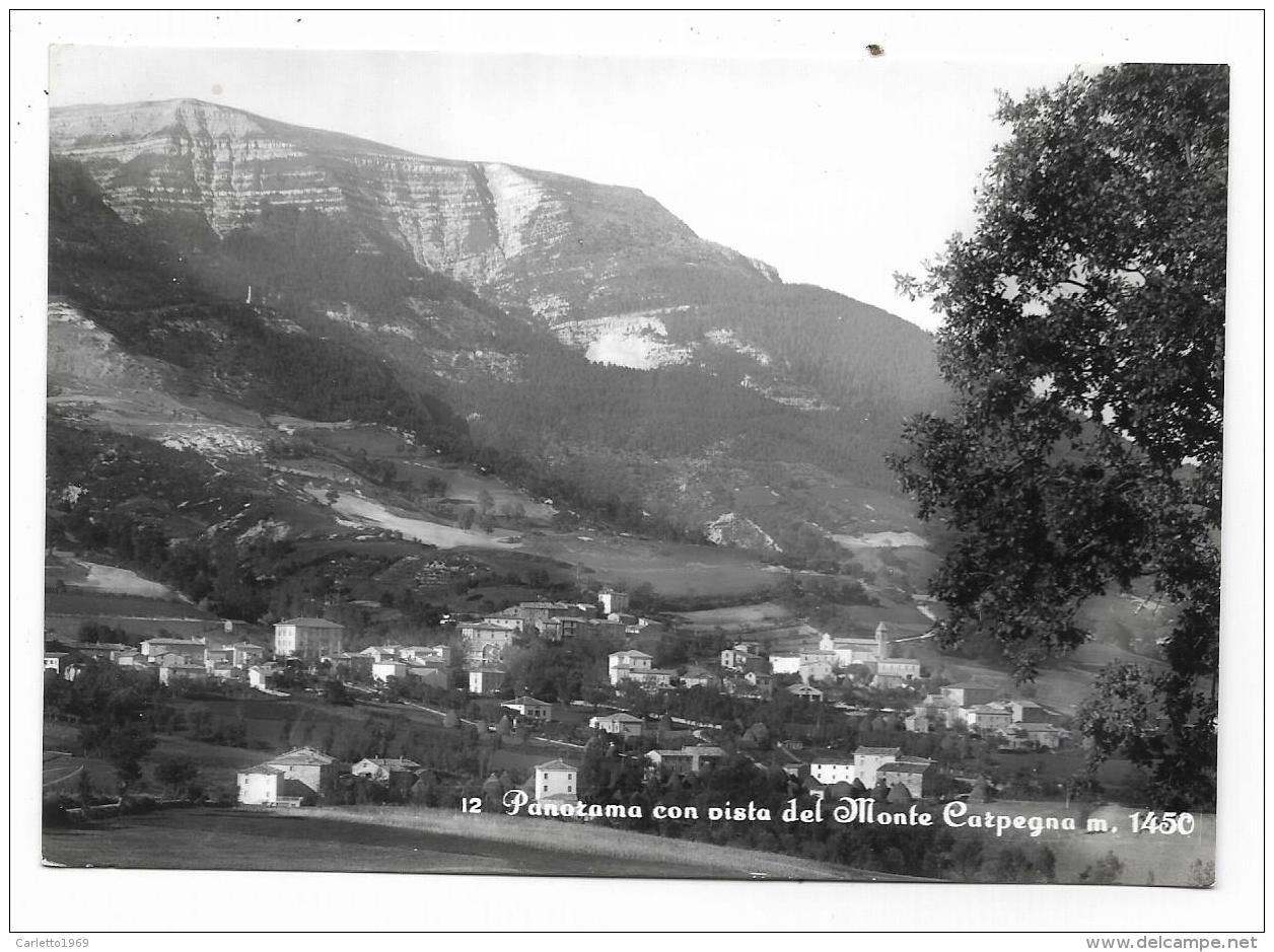 PANORAMA CON VISTA DEL MONTE CARPEGNA - VIAGGIATA FG - Pesaro