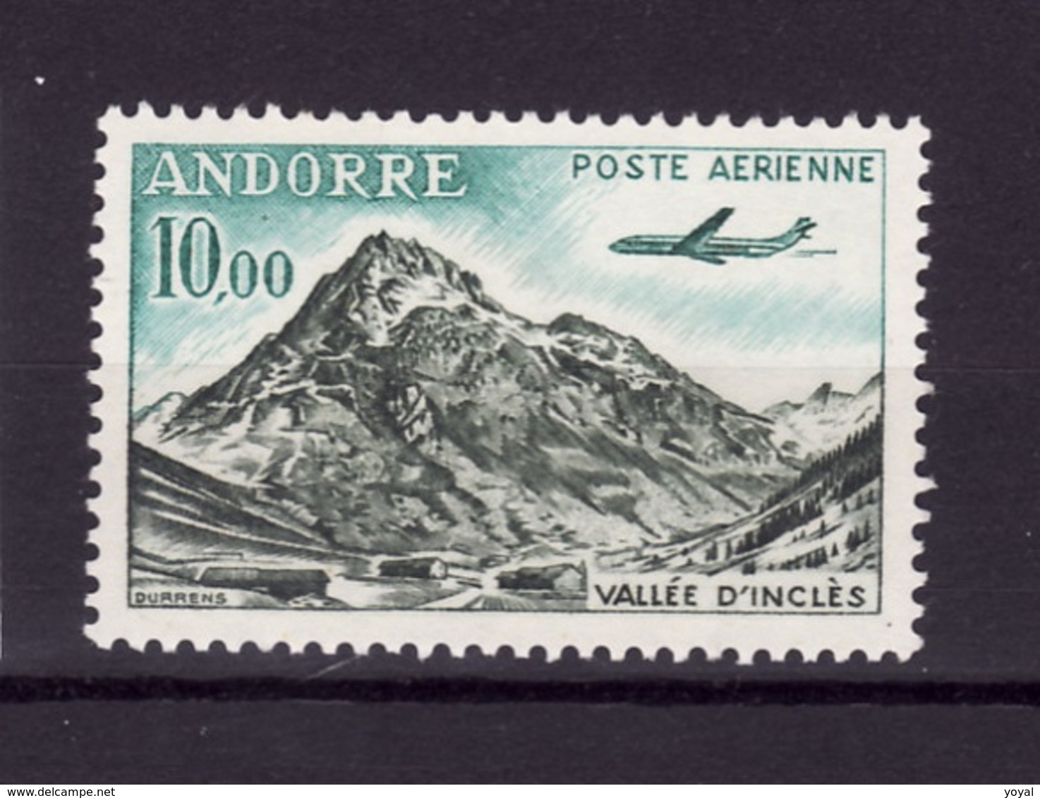 ANDORRE PA N 8 N** AC115 - Airmail