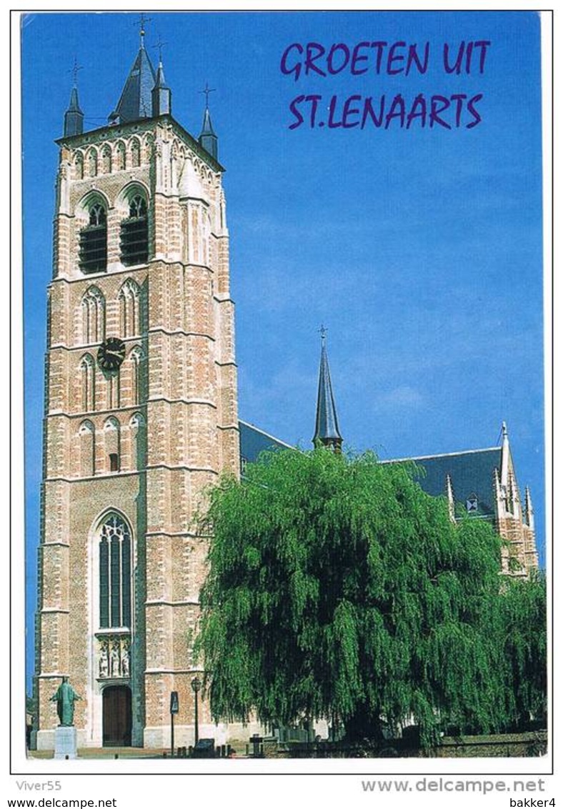 Groeten Uit St.-Lenaarts - Kerk - Brecht