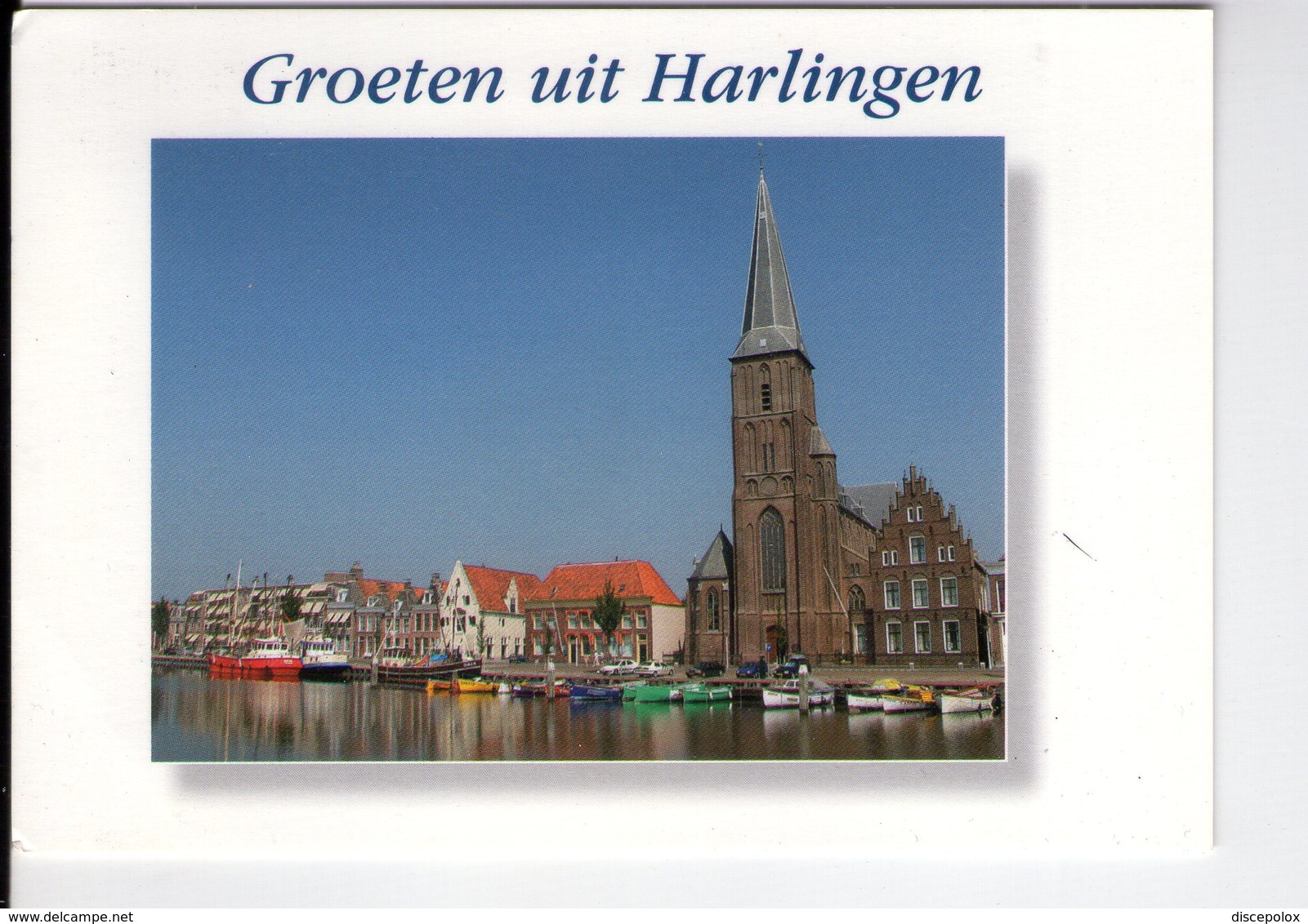 U2894 Postcard: Friesland > GROETEN UIT HARLINGEN _ ED. VAN LEER'S N. 3341007 - Harlingen