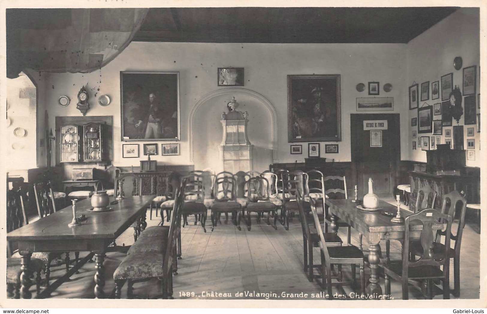 Château De Valangin - Grande Salle Des Chevaliers - Valangin