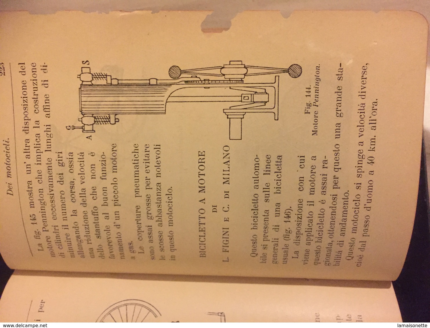 Manuali Hoepli Ghersi Manuale Del Ciclista 1901 - Old Books