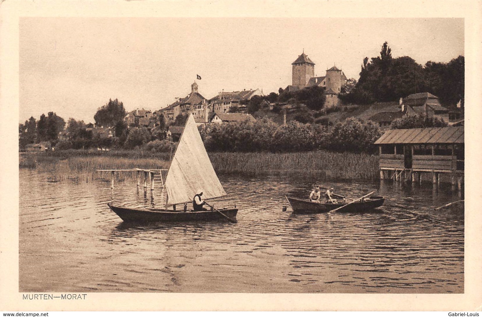 Murten - Morat - Boot - Barques - Port - Morat