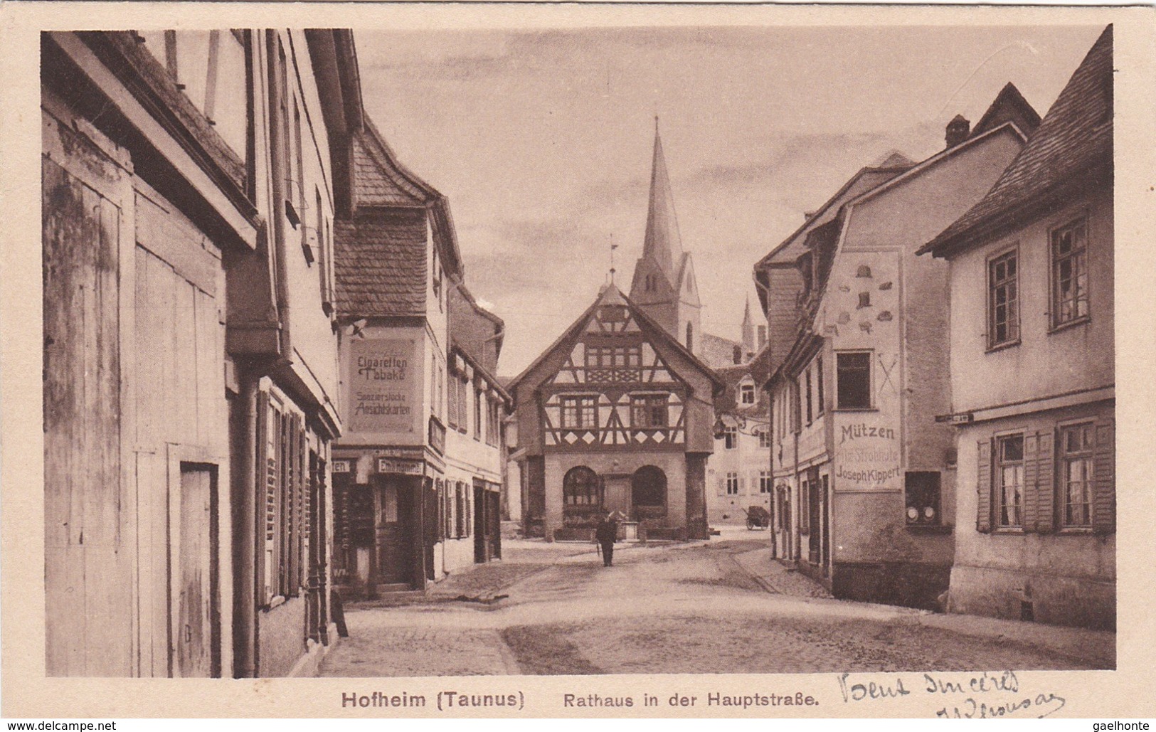 E033 HOFHEIM - TAUNUS - Rathaus In Der Hauptstrabe - Hofheim