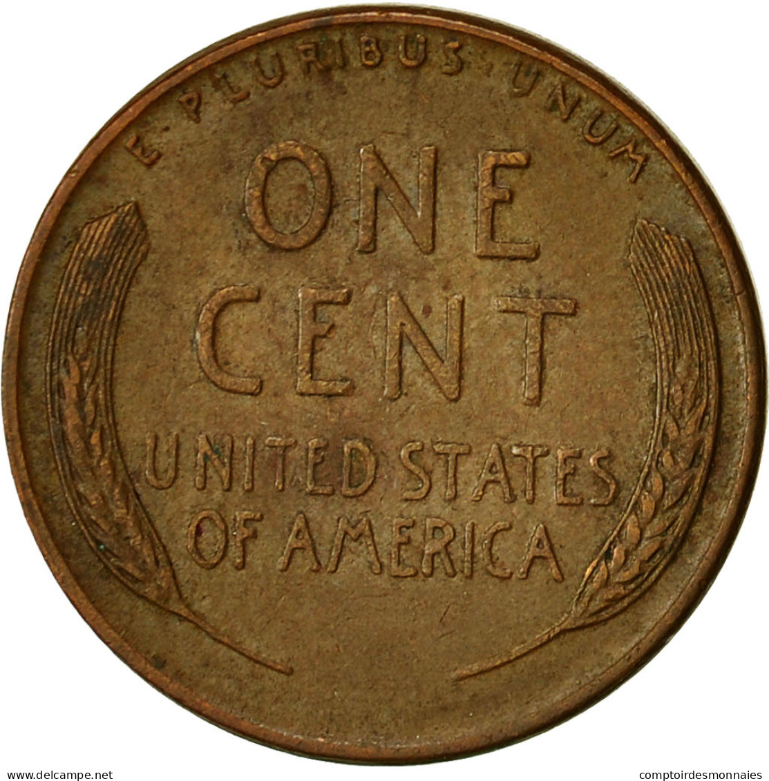 Monnaie, États-Unis, Lincoln Cent, Cent, 1951, U.S. Mint, Philadelphie, TB - 1909-1958: Lincoln, Wheat Ears Reverse