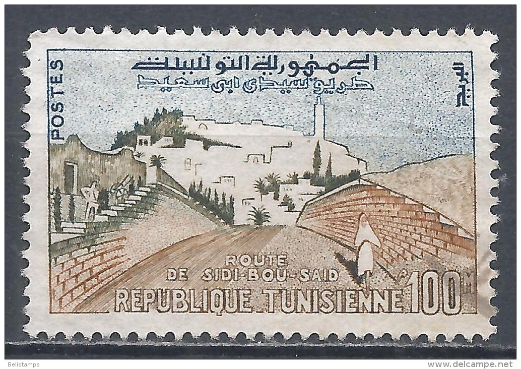 Tunisia 1959. Scott #362 (U) Road To Sidi-bou-Said - Tunisie (1956-...)