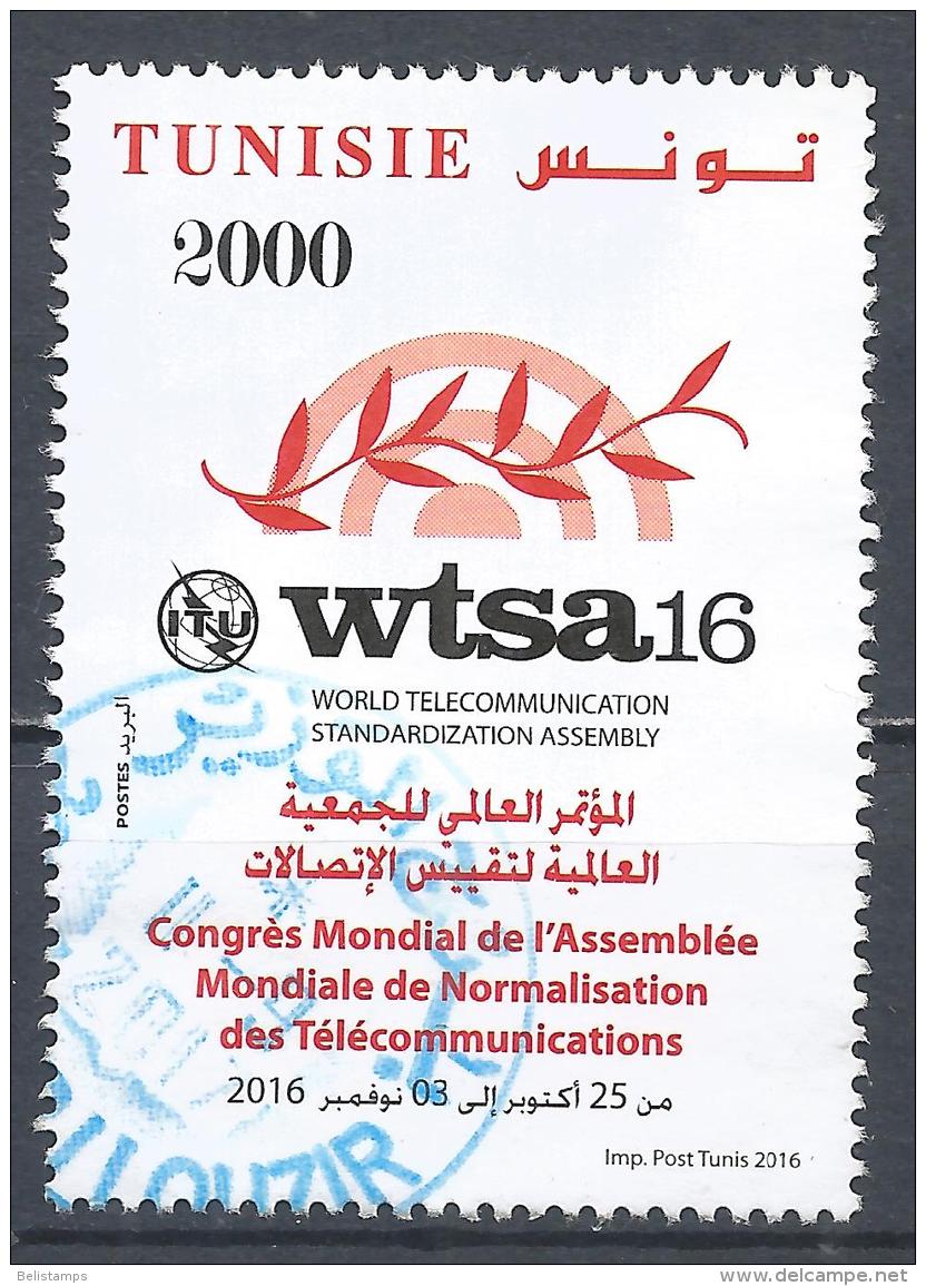 Tunisia 2016. Scott #1626 (U) World Telecommunication Standardization ** Complete Issue - Tunisie (1956-...)