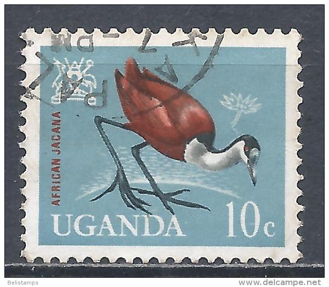 Uganda 1965. Scott #98 (U) African Jacana, Bird * - Ouganda (1962-...)