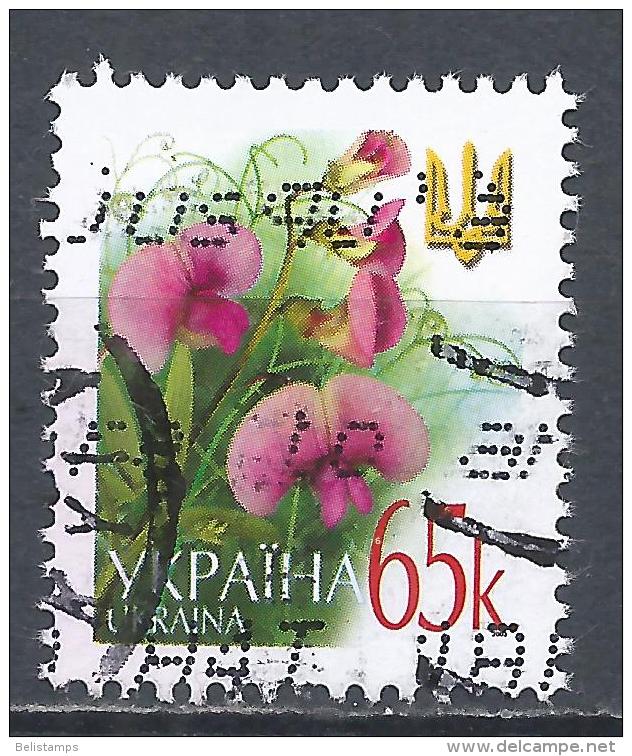 Ukraine 2003. Scott #515 (U) Flowers, Sweet Pea - Ukraine