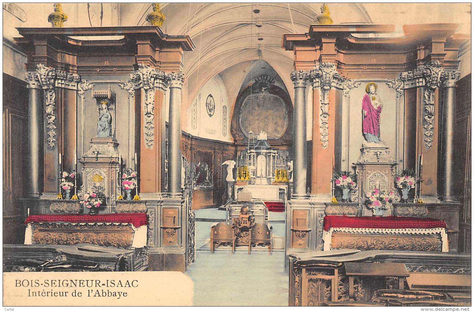 BOIS-SEIGNEUR-ISAAC - Intérieur De L'Abbaye - Braine-l'Alleud