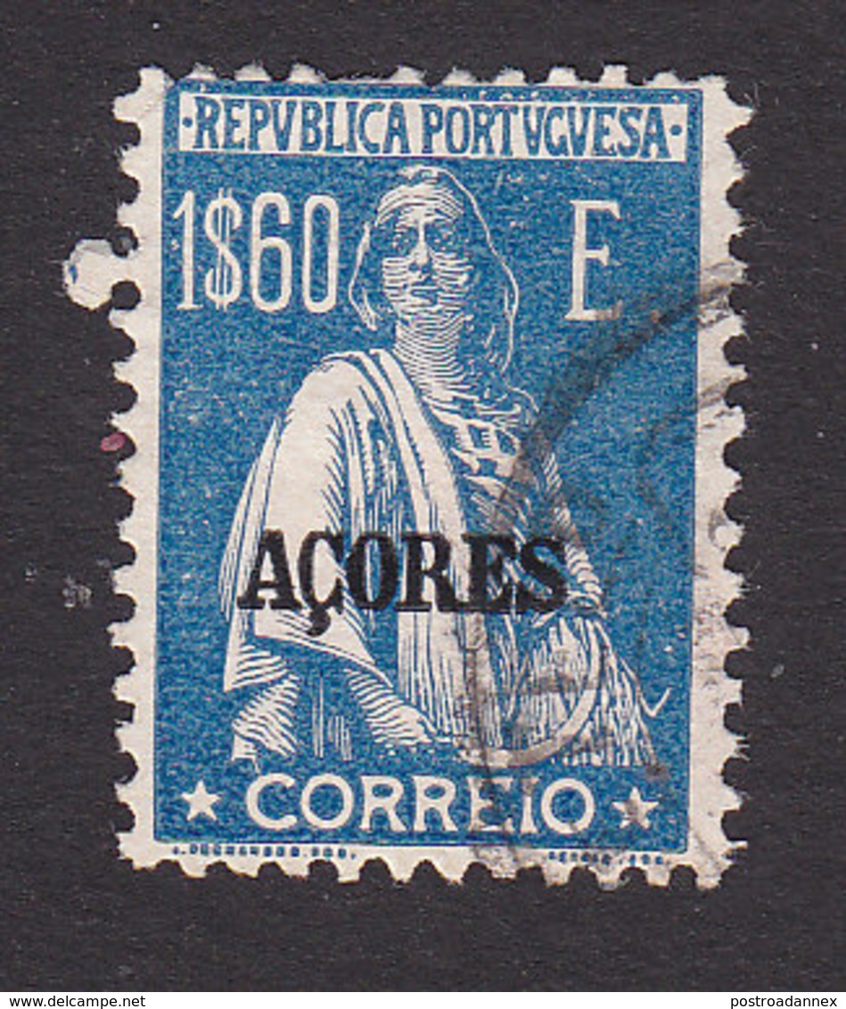 Azores, Scott #230, Used, Ceres Overprinted, Issued 1912 - Azores