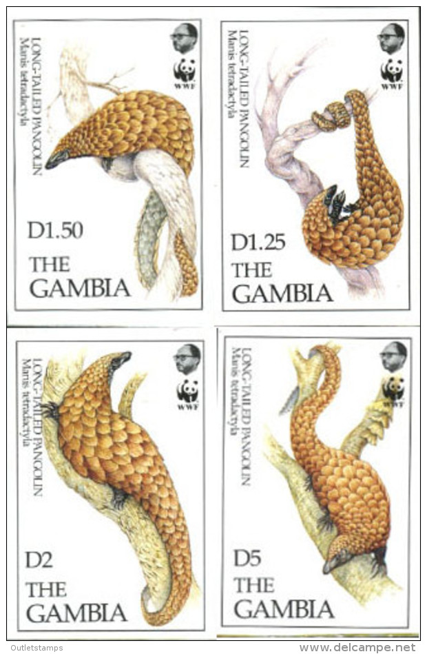 Ref. 14986 * NEW *  - GAMBIA . 1993. LONG-TAILED PANGOLIN. PANGOLIN DE COLA LARGA - Gambia (1965-...)