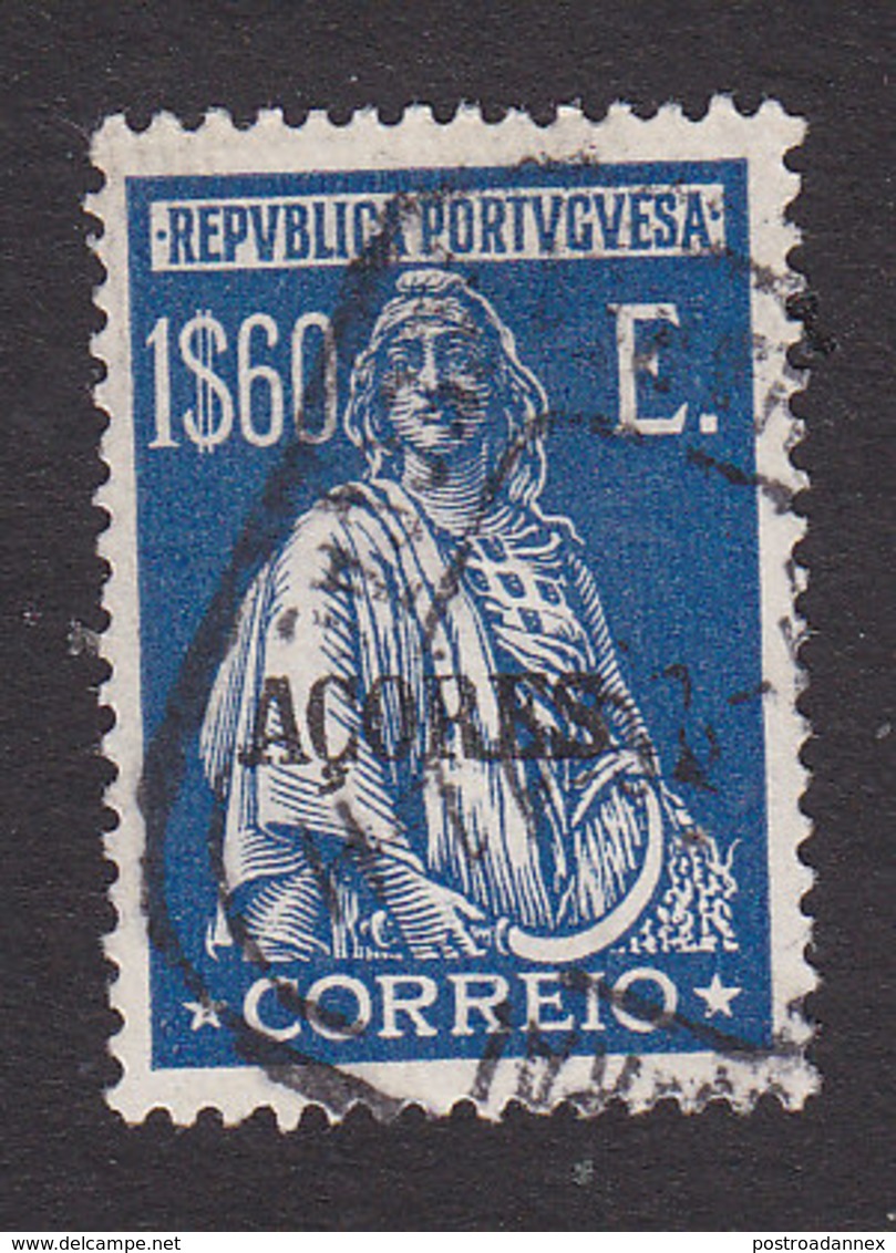 Azores, Scott #230, Used, Ceres Overprinted, Issued 1912 - Azores