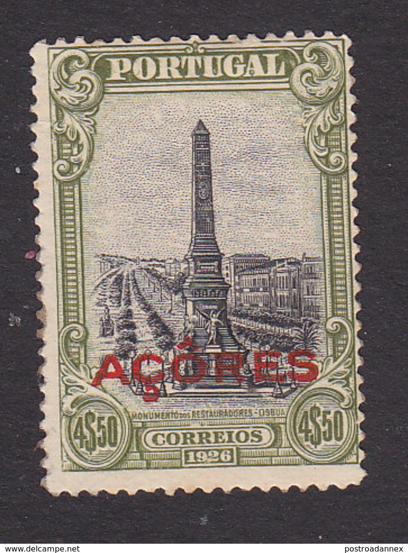 Azores, Scott #271, Mint Hinged, First Independence Overprinted, Issued 1926 - Azores