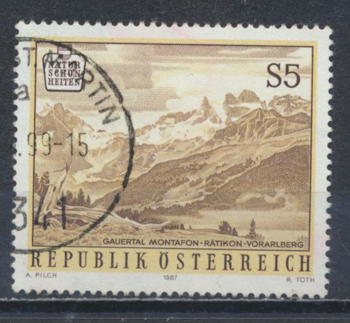 °°° AUSTRIA 1987 - Y&T N°1724 °°° - Usati