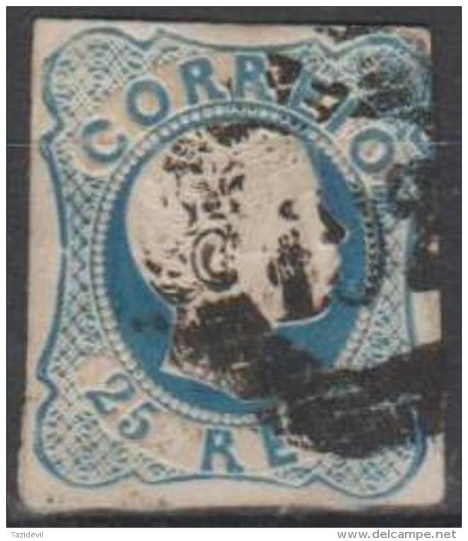 PORTUGAL - 1856 King Pedro (taken As Cheapest). Scott 10. Used - Used Stamps