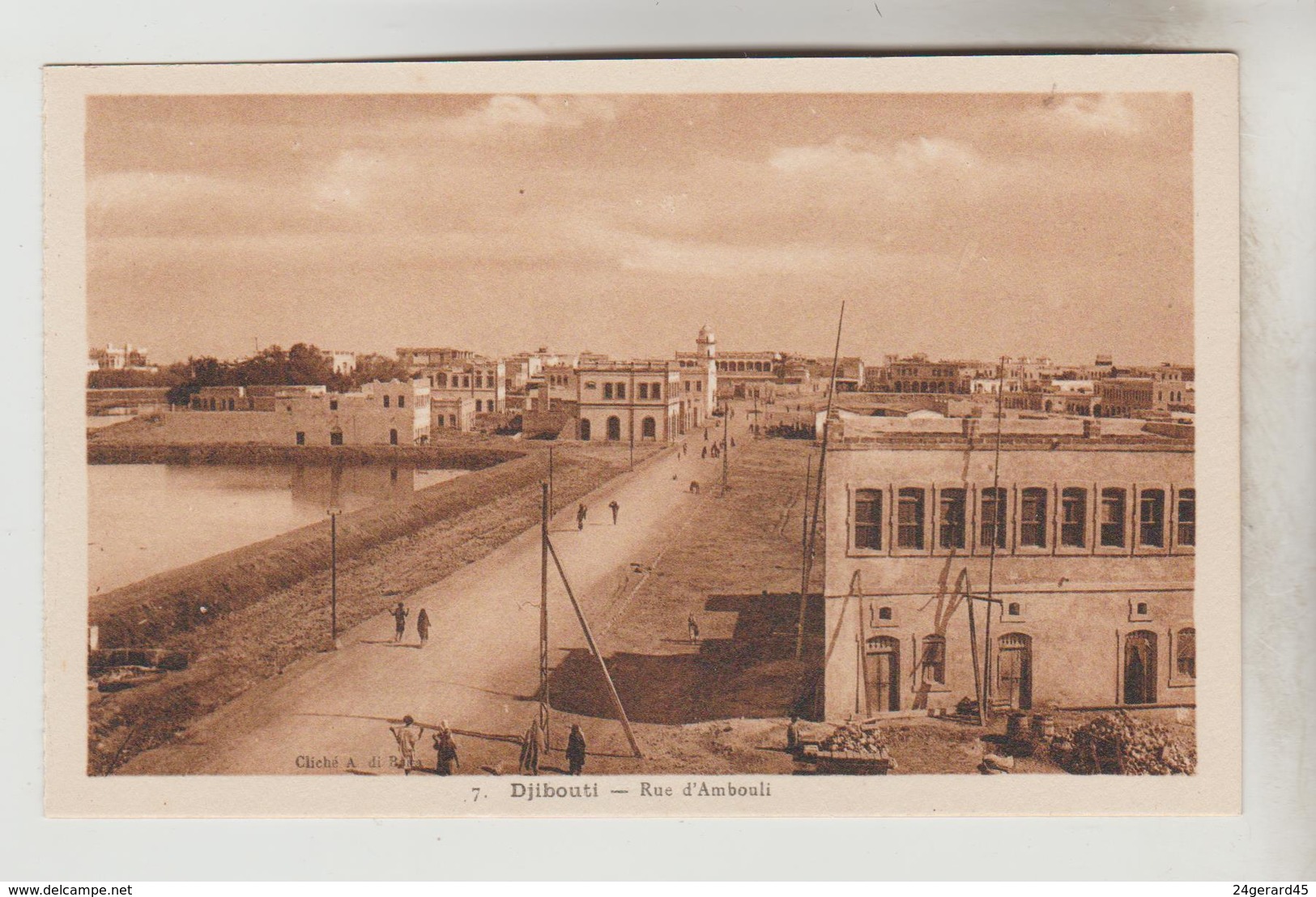 CPSM DJIBOUTI (République De Djibouti) - Rue D'Ambouli - Djibouti