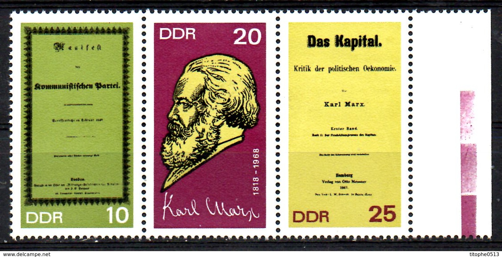 RDA. N°1063A De 1968. Karl Marx. - Karl Marx