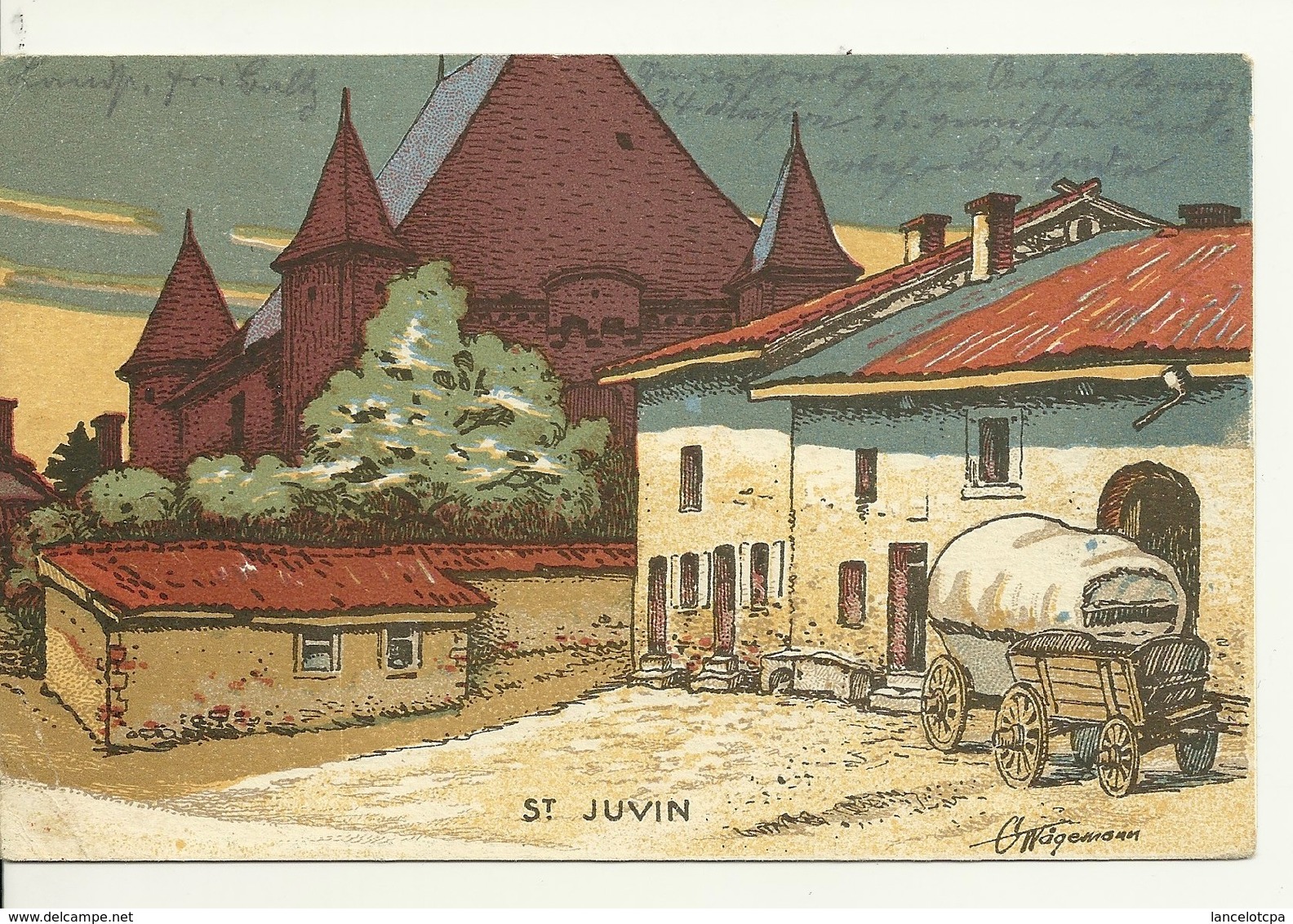 08 - SAINT JUVIN Illustré Par WAGEMANN - Autres & Non Classés