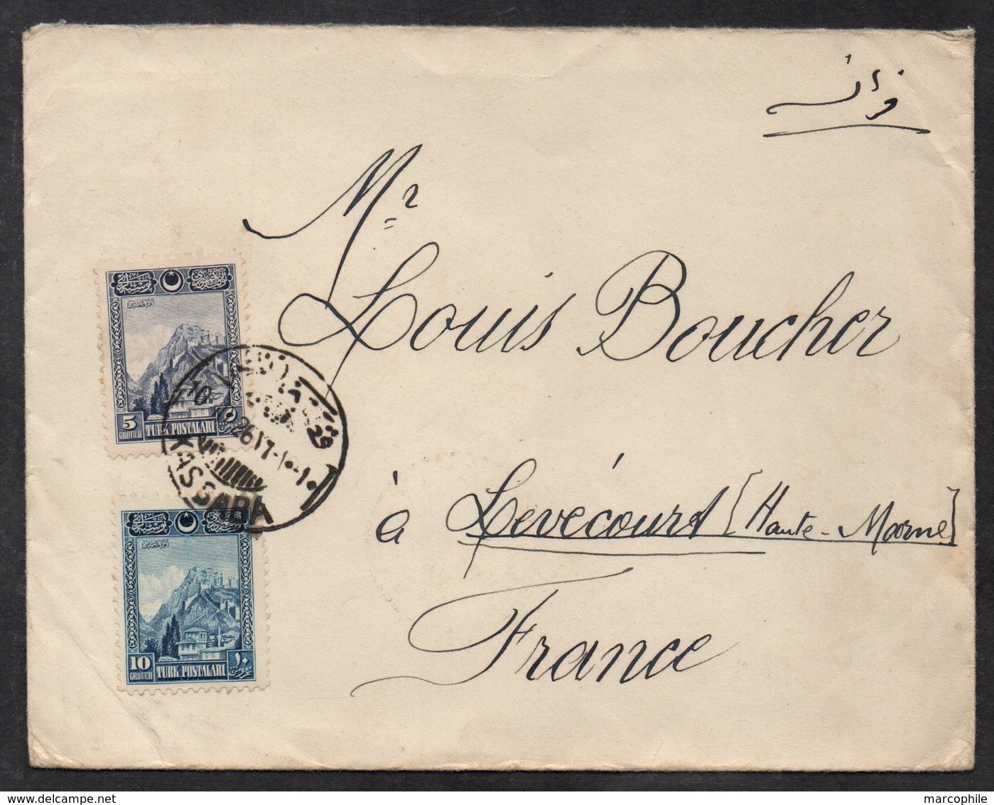 TURQUIE - KASSABA - KASABA - AYDIN / 1926 SUR LETTRE POUR LA FRANCE (ref 7645) - Briefe U. Dokumente