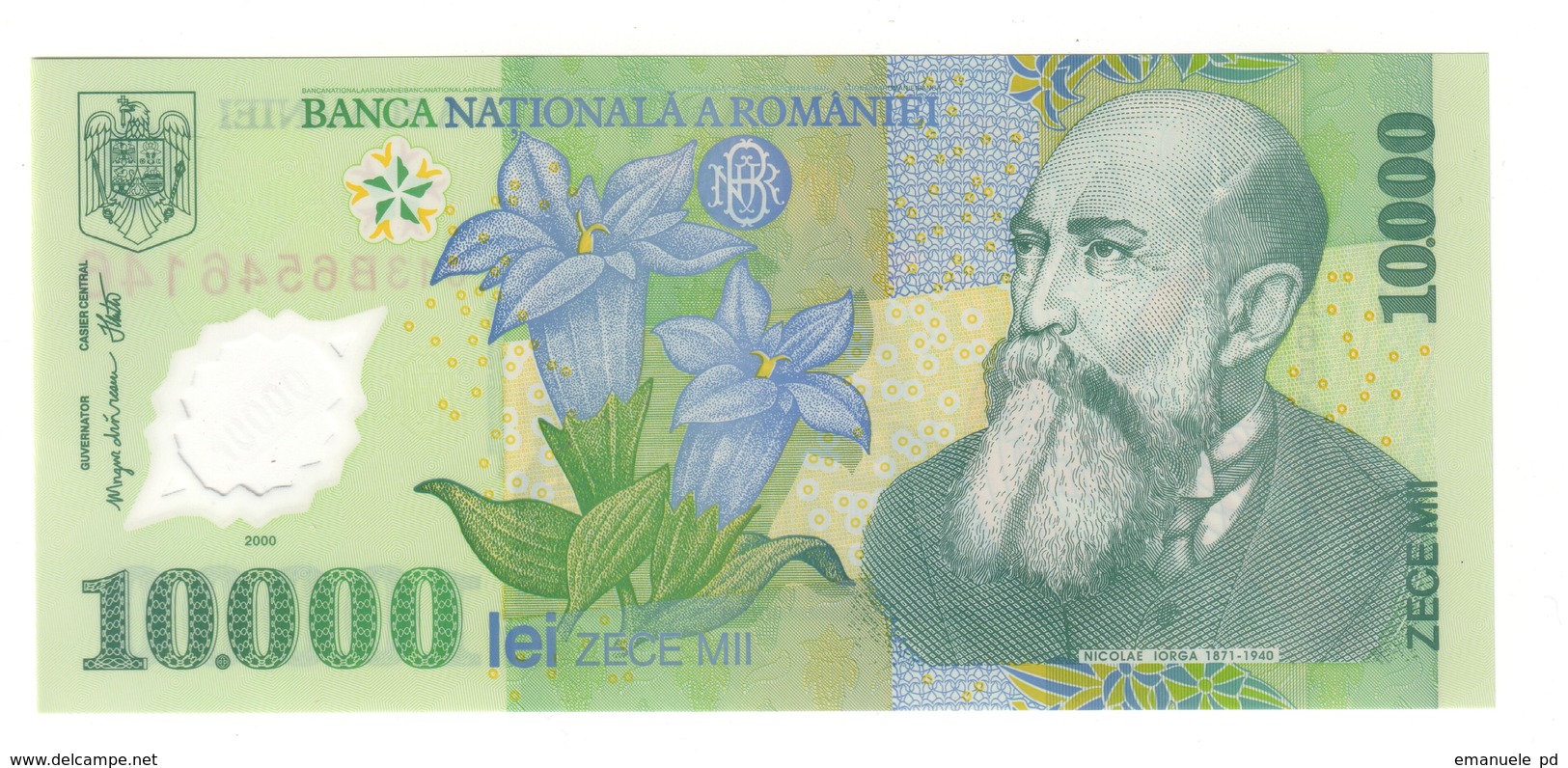 Romania 10000 Lei 2000 UNC .C2. - Romania