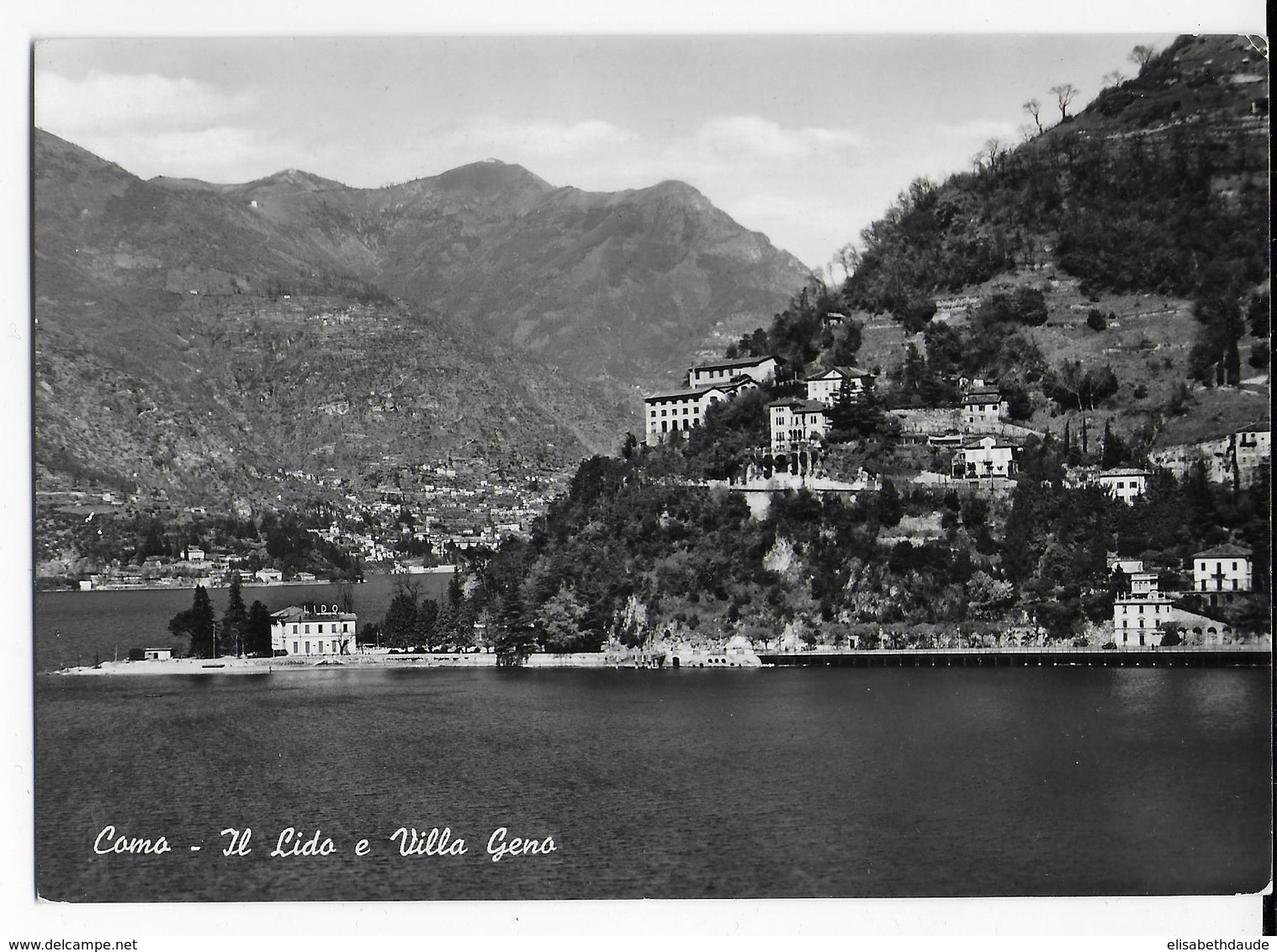 ITALIE - 1952 - CARTE De COMO => SOLEURE SUISSE - 1946-60: Marcophilie