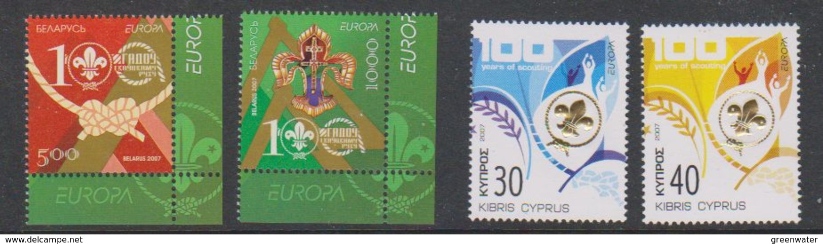 Europa Cept 2007 Yearset (see scan, what you see is what you get) ** mnh (39303)