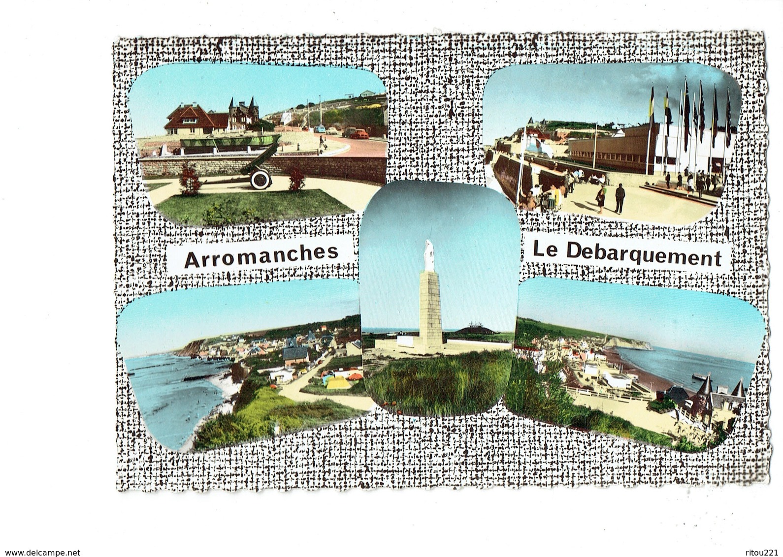Cpm - 14 - Arromanches - Le Débarquement Multivues - Monument - Coll Leblanc - G - - Arromanches
